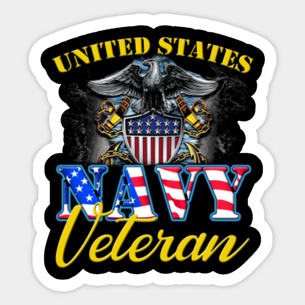 United States Navy Veteran United States Navy Veteran Sticker
